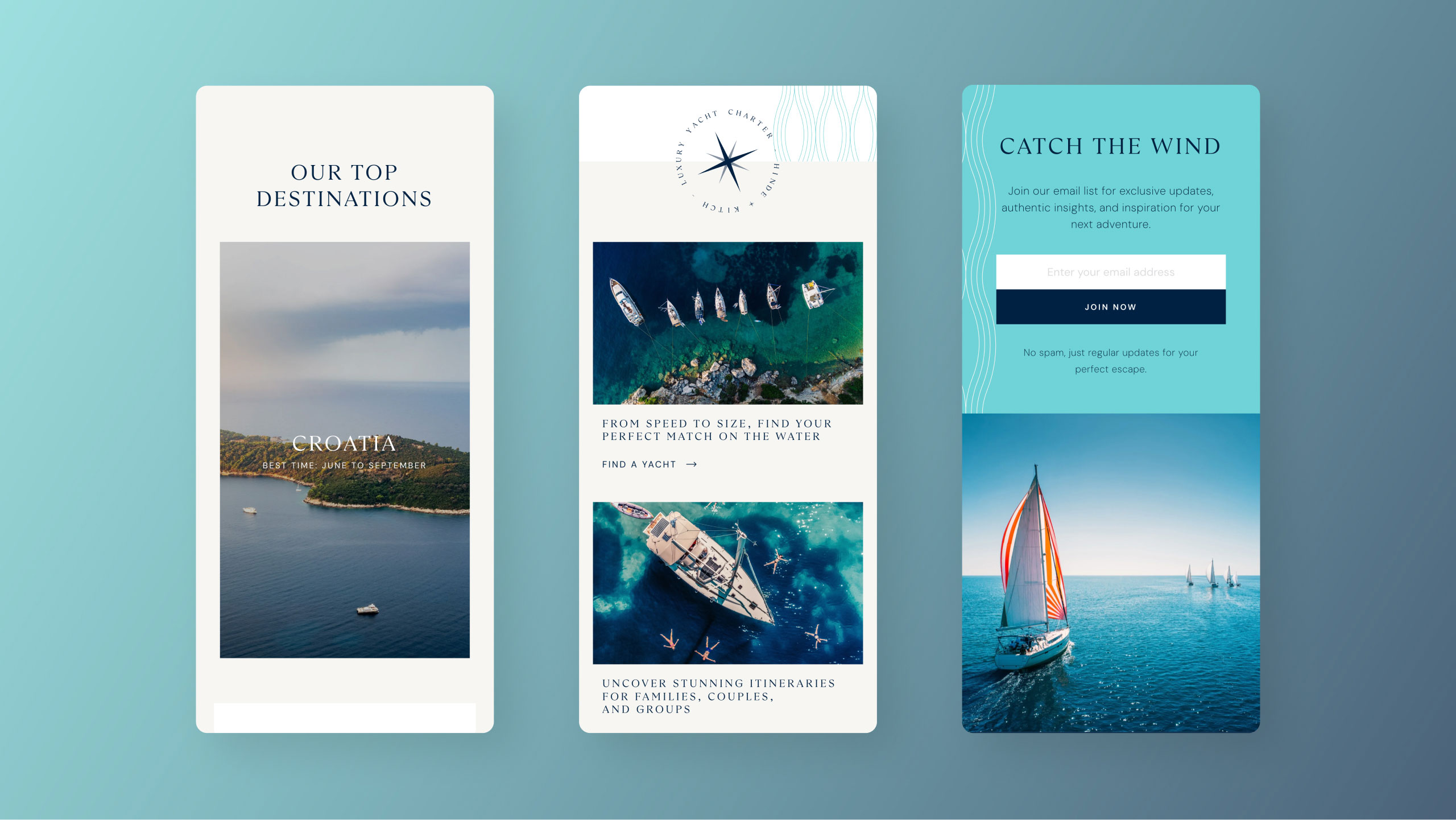 Pages mobiles de Hinde et Kitch
