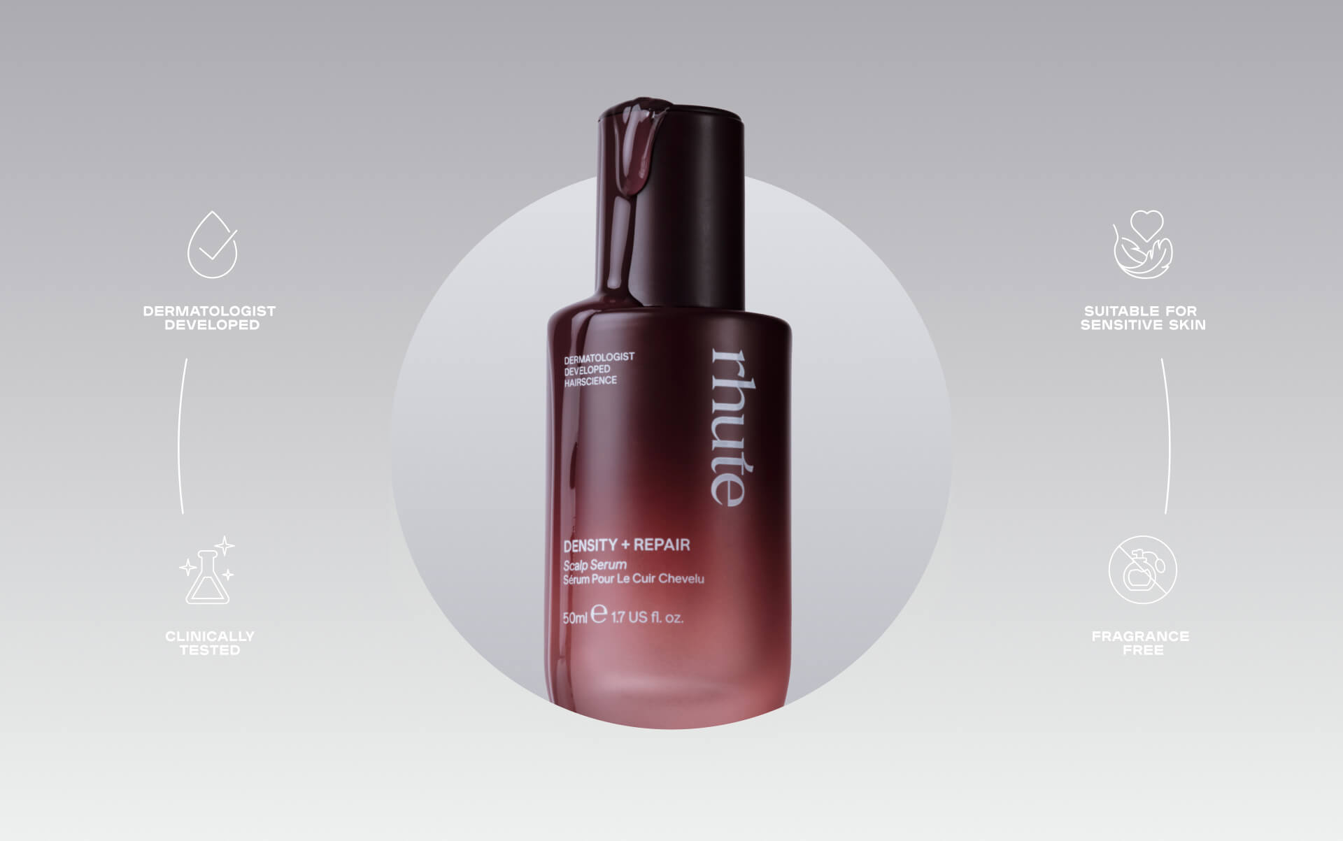 rhute hair bottle